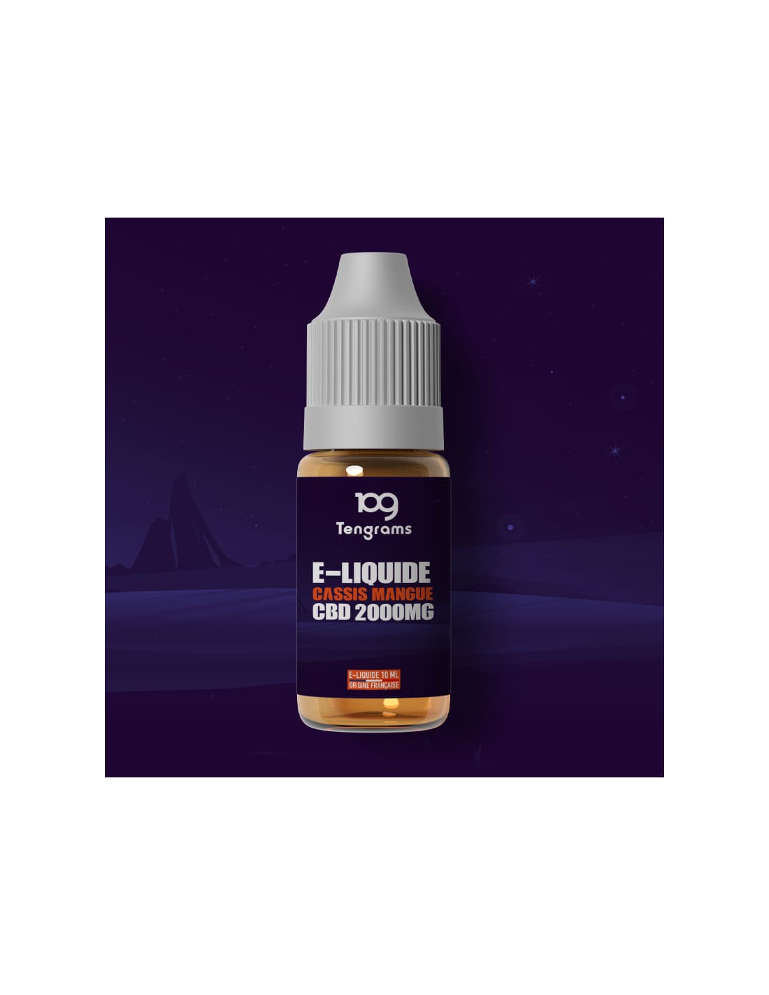 E-liquide CBD - Cassis mangue (Cannabidiol)