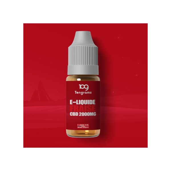 E-liquide CBD - Fraise (Cannabidiol)