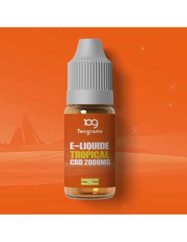 E-liquide CBD - Tropical (Cannabidiol)