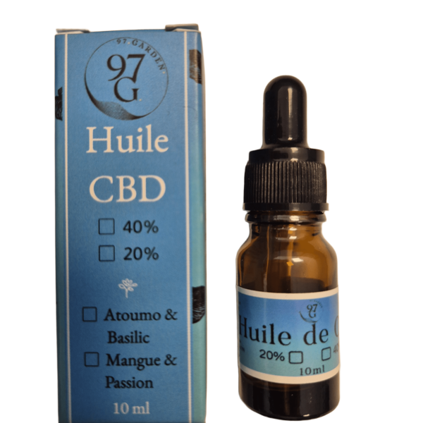 Huile CBD 20% - Atoumo & Basilic
