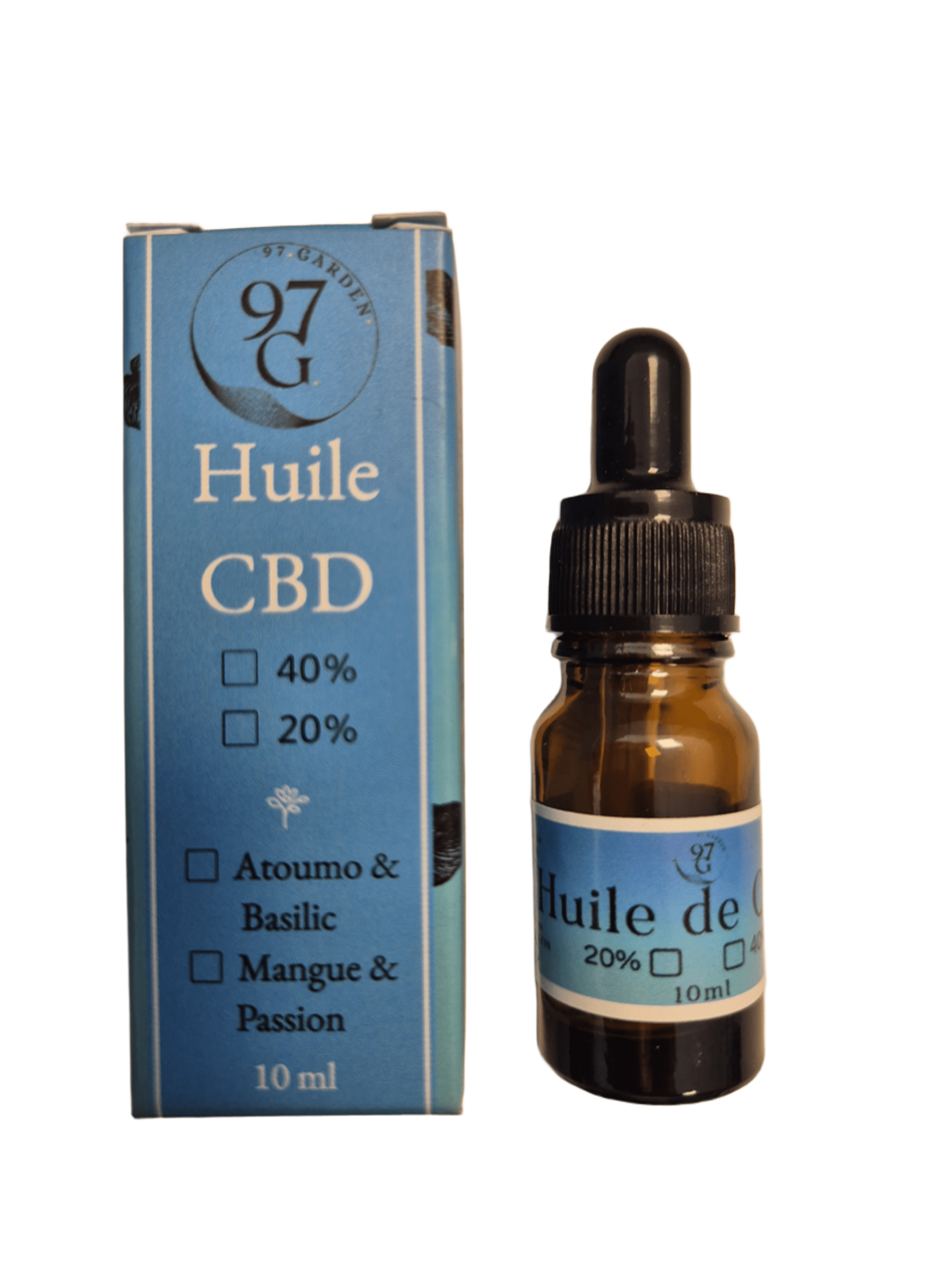 Huile CBD 20% - Atoumo & Basilic